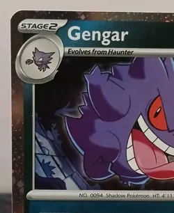 Gengar (Cosmos Holo) 057/091 Trick or Trade 2024 Holo NM- CARD G - Image 3