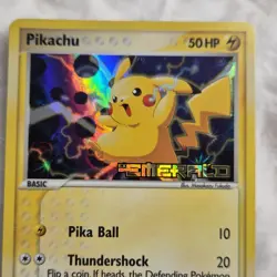 Pokemon Pikachu 60/106 EX Emerald Reverse Holo 2005 Card - Image 2