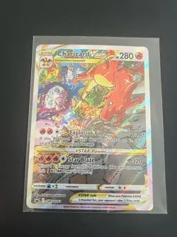 Pokemon Charizard VSTAR SWSH262 Promo Holo Sword & Shield Card - Image 1