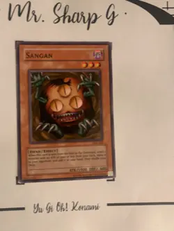 SANGAN - SYE-018 ENGLISH Yu-Gi-Oh! CARD GAME COMMON KONAMI STARTER DECK 2004 - Image 3
