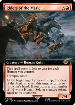 Riders of the Mark (Extended Art) - Near Mint MTG - Image 1