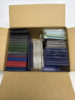 Lot New And Used Sleeves Card Protectors Top Loader Pokemon Magic Sports Cards - Image 1