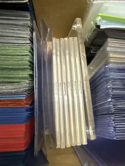 Lot New And Used Sleeves Card Protectors Top Loader Pokemon Magic Sports Cards - Image 3