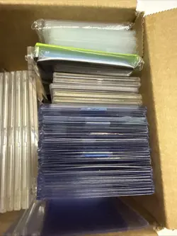 Lot New And Used Sleeves Card Protectors Top Loader Pokemon Magic Sports Cards - Image 4