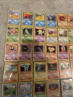 Vintage Pokemon Base Set Unlimited Fossil Jungle Lot 70 Cards All Different - Image 2