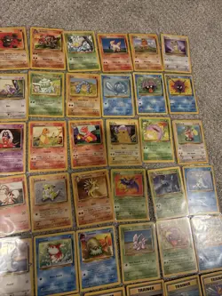 Vintage Pokemon Base Set Unlimited Fossil Jungle Lot 70 Cards All Different - Image 3