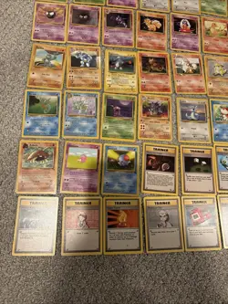 Vintage Pokemon Base Set Unlimited Fossil Jungle Lot 70 Cards All Different - Image 4