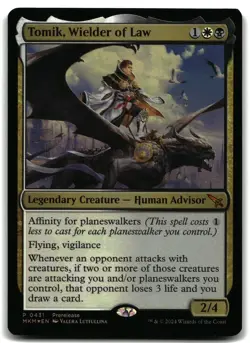 Tomik, Wielder of Law FOIL 431 Magic_the_gathering Prerelease Cards - Image 1