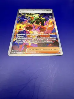 Kieran 218/167 Scarlet & Violet Twilight Masquerade Pokemon TCG Trainer Card NM - Image 3
