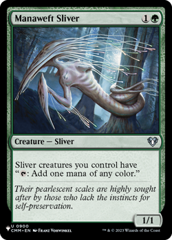 Manaweft Sliver (CMM) The List - Near Mint - Image 1