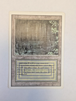 MTG Bayou Revised Edition Regular Rare - Image 1