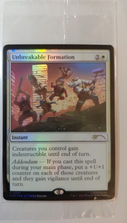 Magic The Gathering x Teenage Mutant Ninja Turtles Foil Promo SEALED NYCC 2025 - Image 1