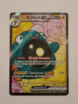 Ionos Bellibolt ex 172/159 Illustration Rare Pokemon Journey Together - Image 1