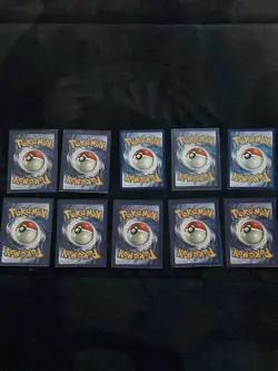 Pokemon TCG Detective Pikachu Set 10 Card Lot Pikachu & Detective Pikachu - Image 2