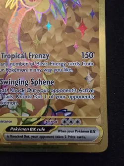 Pokemon Exeggutor EX Gold Surging Sparks 248/191 English Holo CENTERED MINT - Image 4