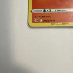 Pokemon: Pokemon GO, Charizard 010/078 (Holo Rare, 2022) - Image 3