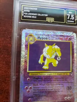 Hypno Legendary Holo Pokemon Card Base WOTC PSA BGS GMA 7.5 NM + - Image 2