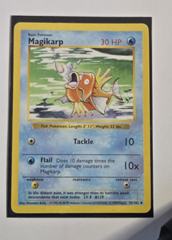 Magikarp 35/102 Base Set Basic Pokemon Regular Uncommon English - Image 1