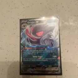Pokemon TCG Gengar EX Temporal Forces 104/162 - Image 1
