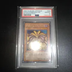 YuGiOh Exodia The Forbidden One PSA10 Secret Rare BP1 Japan Vintage Card - Image 5