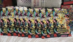 10 Pack X Pokemon TCG Ascended Heroes Loose Booster Pack English - Image 1