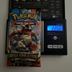 (HEAVY) 22.56g Pokemon TCG Mega Evolution Booster Pack (SEALED)✅ - Image 1