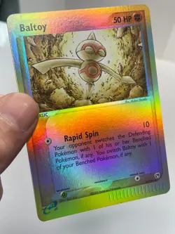 Pokemon TCG EX Sandstorm Baltoy Reverse Holo Uncommon - Image 3