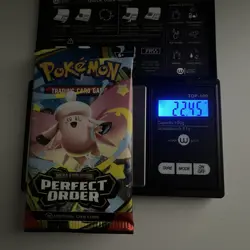 Very Heavy 22.45g Perfect Order Booster Pack Sealed! PRE S&V Pokemon TCG ENG - Image 1
