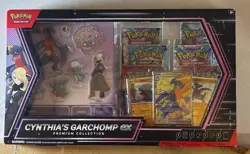 Pokemon TCG: Cynthia’s Garchomp ex Premium Collection box Sealed - Image 1