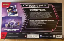 Pokemon TCG: Cynthia’s Garchomp ex Premium Collection box Sealed - Image 3