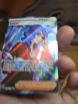 Pokemon TCG Lucian Trainer Full Art Ultra Rare Twilight Masquerade 208/167 - Image 4