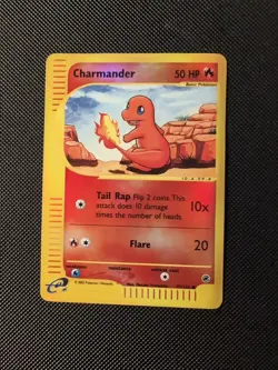 Charmander 097/165 Expedition Base Set Reverse Holo Rare Pokemon - Image 1