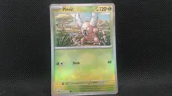 PINSIR 003/131 C PRISMATIC EVOLUTIONS POKEMON REVERSE HOLO MASTERBALL NM - Image 1