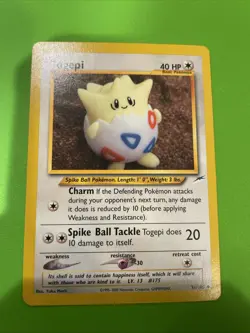 Pokemon TCG Togepi Neo Destiny 56/105 Regular Uncommon - Image 1