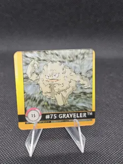 Pokemon Card 1999 Action Flipz Premier Edition Holo Geodude/Graveler 15. - Image 4