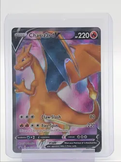 CHARIZARD V 2020 POKEMON SWORD & SHIELD BLACK STAR PROMO #SWSH050 Q1739 - Image 1