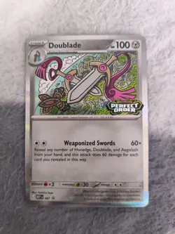 Doublade Prerelease Black Star Promo 067 English - Pokemon TCG Perfect Order - Image 1