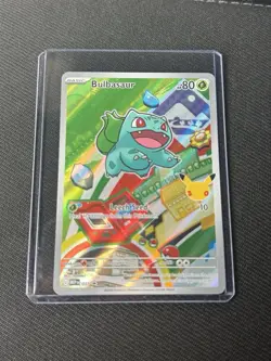 Pokemon First Partner Illustration Collection MEP Bulbasaur Charmander Squirtle - Image 1