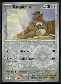 Kangaskhan SV03: Obsidian Flames 165/197 Uncommon Reverse Holo Pokemon TCG NM - Image 1