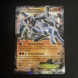 Machamp EX Pokemon TCG XY Ancient Origins Holo Ultra Rare 37/98 - Image 1