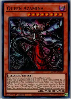 Queen Azamina SUDA-EN009 Supreme Darkness 1st Edition - Image 1