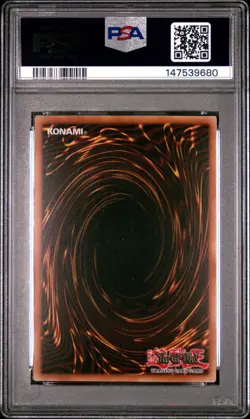 2008 YU-GI-OH! ANNIVERSARY PACK #EN002 RED-EYES B. DRAGON PSA 7 - Image 2