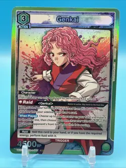 Union Arena Yu Yu Hakusho Ghost Files Genkai UE13BT/YYH-1-047 SR Foil - Image 1