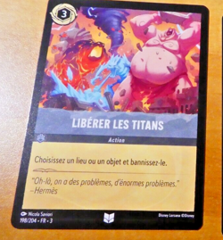 LORCANA TRADING CARD GAME TCG DISNEY CHAPITRE 3 LIBERER LES TITANS 198/204 FR NM - Image 1