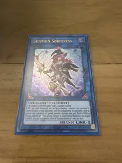 Yugioh - Summon Sorceress - Ultra Rare - LIMITED - JUMP-EN084 - NM - Image 1