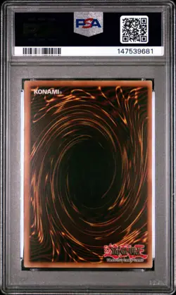 2008 YU-GI-OH! ANNIVERSARY PACK #EN001 BLUE-EYES WHITE DRAGON PSA 7 - Image 2