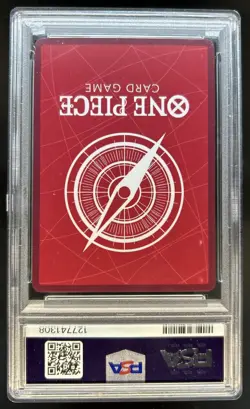 2025 One Piece PSA Magazine Exclusive Shanks #OP09-001 PSA 10 GEM MINT - Image 2