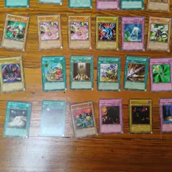 Yugioh Card Lot Of 61 Wind Earth Dark Light Fire Trap Spell - Image 3