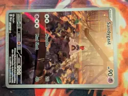 Sandygast 214/193 Near Mint Paldea Evolved Illustration Rare Holo Pokemon Card - Image 4