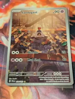 Sandygast 214/193 Near Mint Paldea Evolved Illustration Rare Holo Pokemon Card - Image 5
